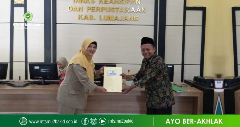 Resmi, MTs. Miftahul Ulum 2 Bakid Tandatangani MoU dengan Dinas Kearsipan dan Perpustakaan Kabupaten Lumajang Tingkatkan Layanan Perpustakaan