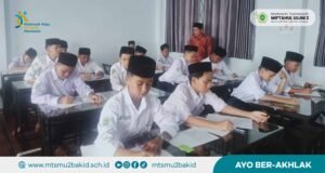 Hari Pertama Pelaksanaan Asesmen Sumatif Akhir Semester (ASAS) Gasal  TP. 2024/2025