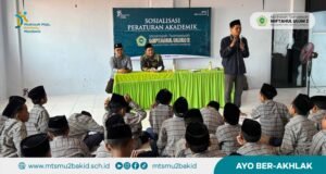 SOSIALISASI PERATURAN AKADEMIK KHUSUS KELAS VII MTs MIFTAHUL ULUM 2 TP. 2024/2025
