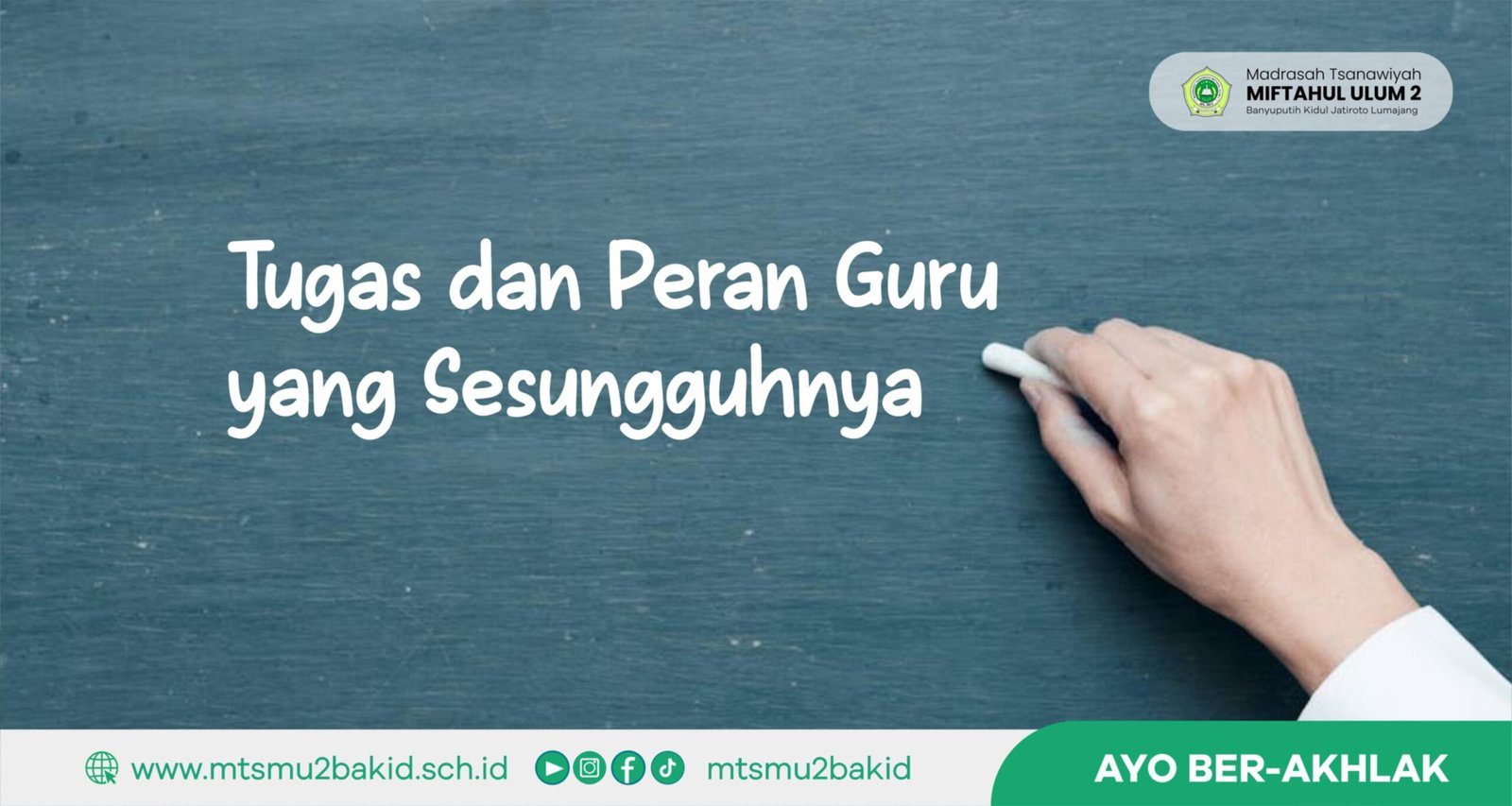 Tugas dan Peran Guru yang Sesungguhnya