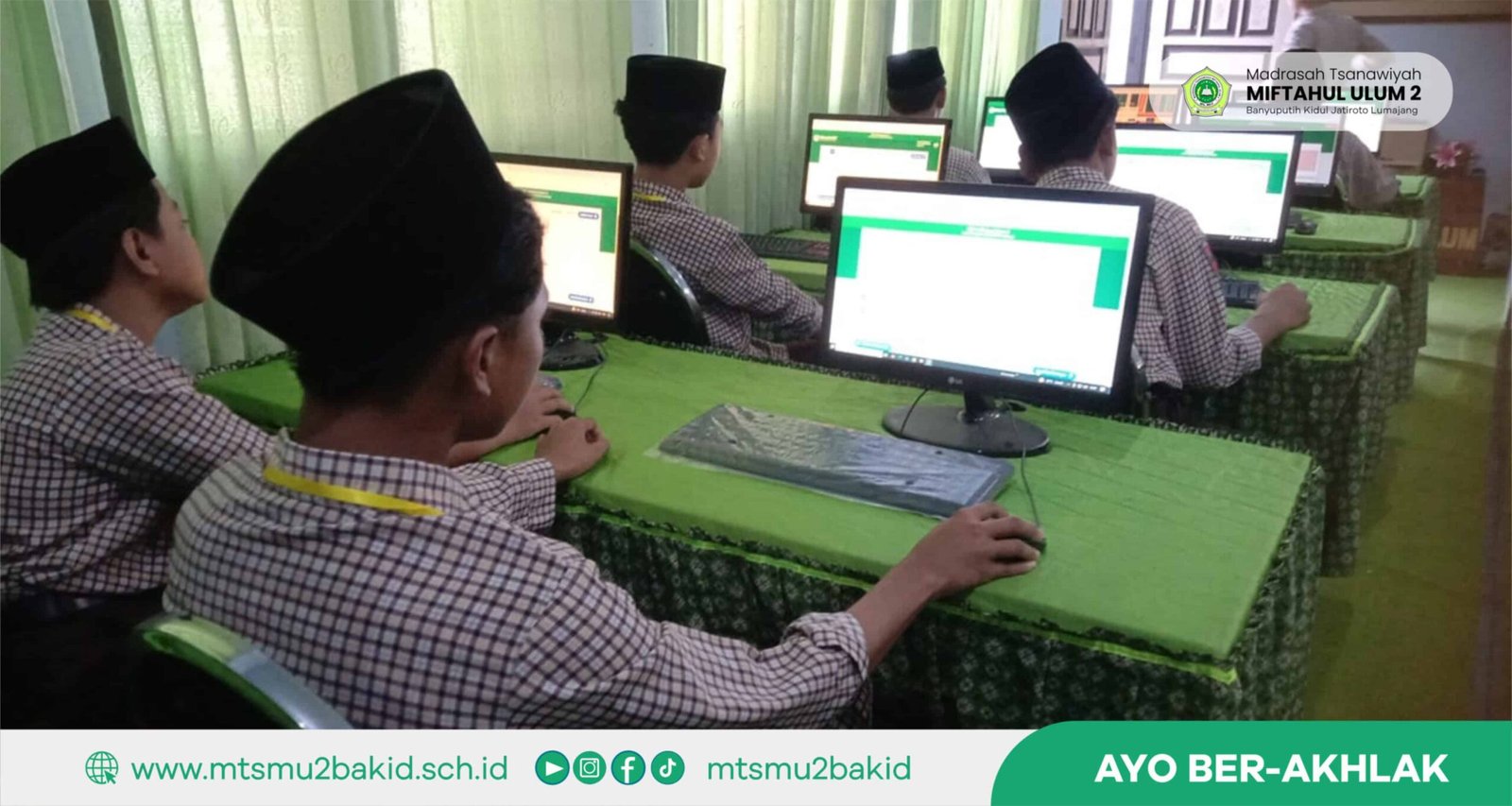 Meski Libur Nasional, UMBK Hari Keempat Tetap Berjalan Lancar