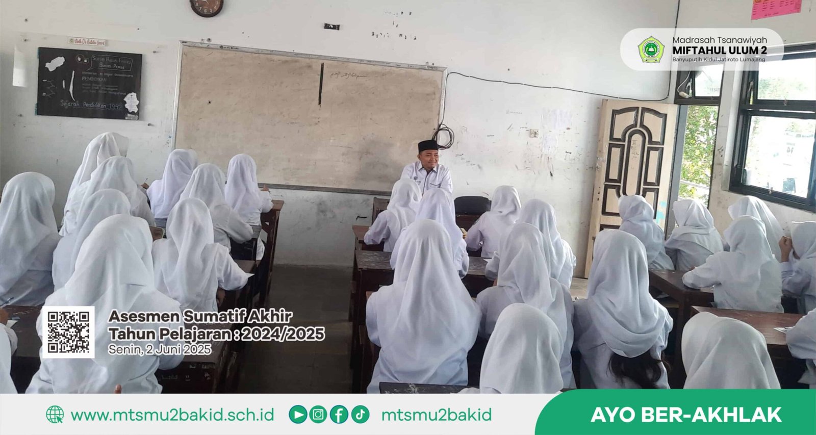Hari Terakhir Asesmen Sumatif TP. 2024/2025 Berjalan Lancar