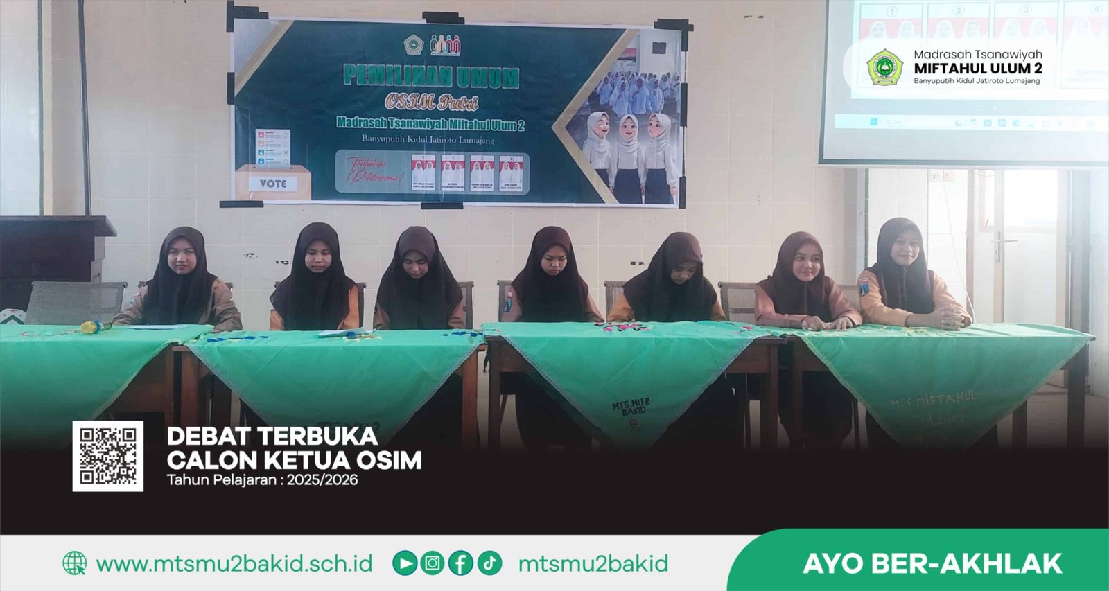 Debat Terbuka Calon Ketua OSIM Tahun Ajaran : 2025/2026