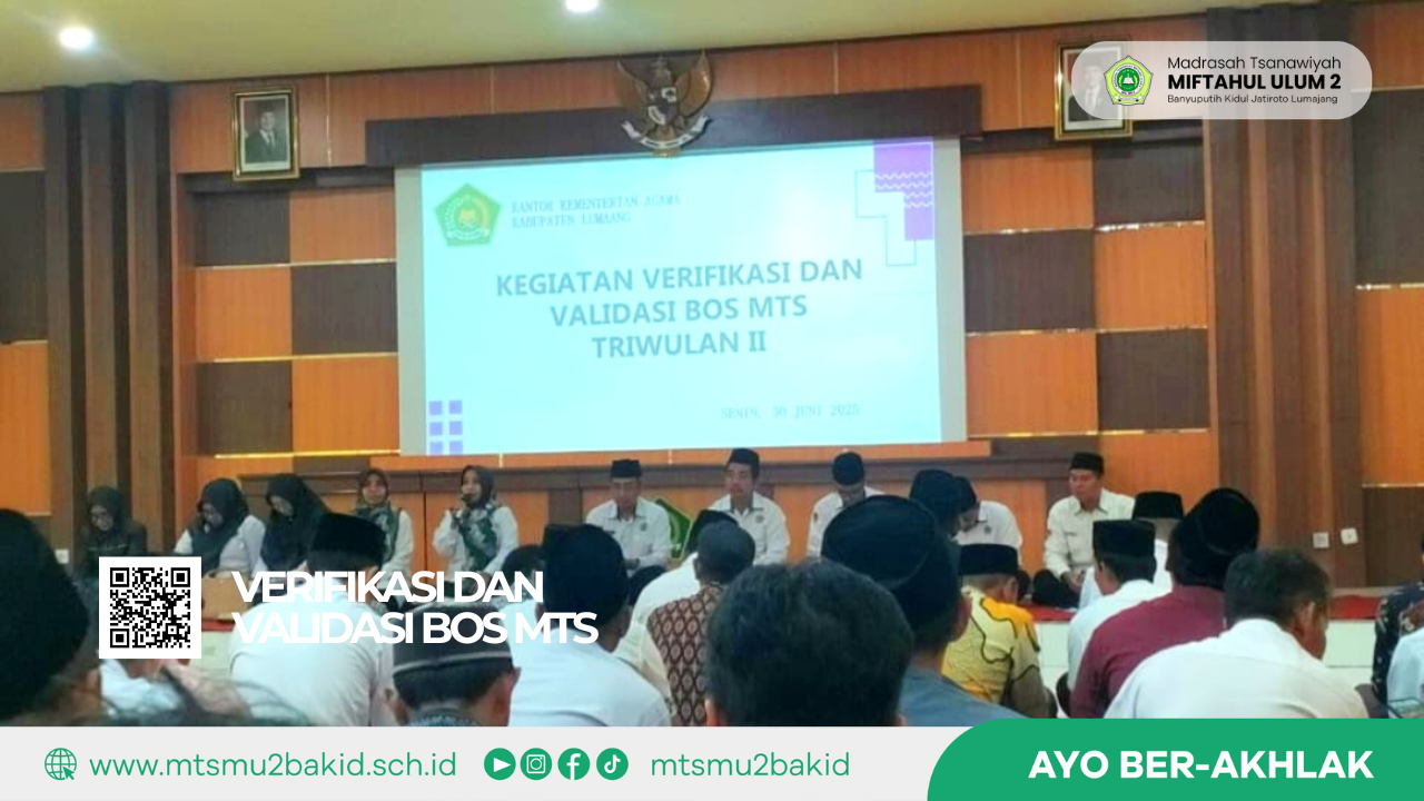 Bendahara Madrasah Ikuti Verifikasi dan Validasi BOS