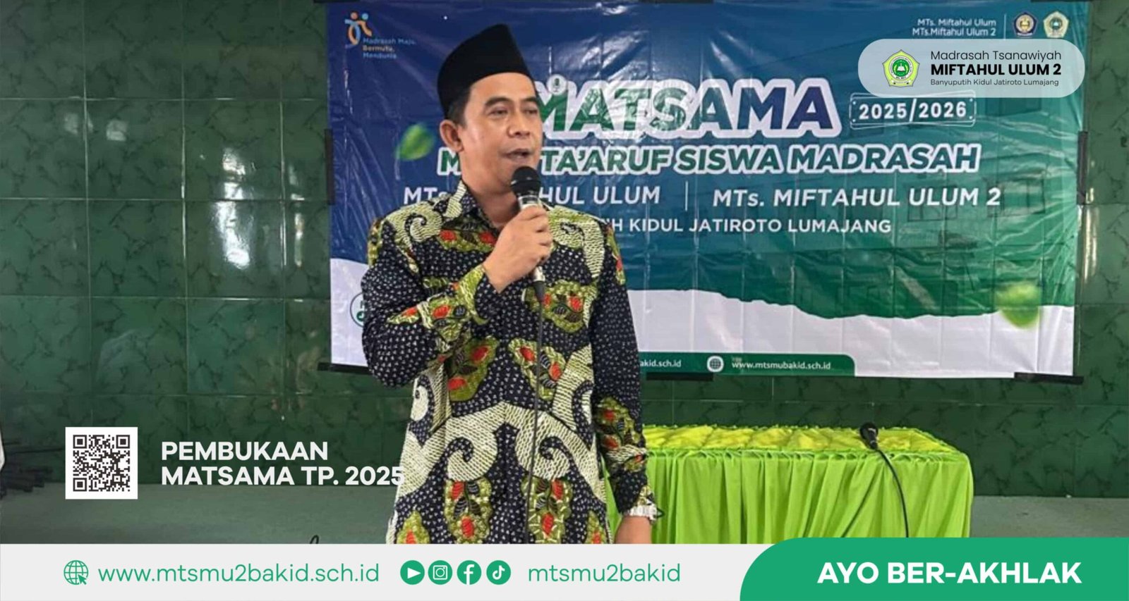 Pembukaan MATSAMA Tahun Pelajaran : 2025/2026