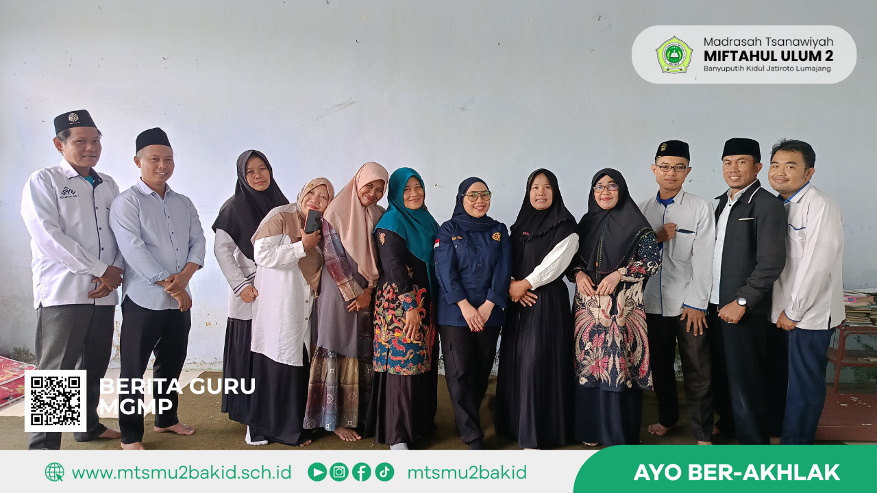 Guru MTs Miftahul Ulum 2 Hadiri Kegiatan MGMP Bahasa Inggris Susun Program Kerja