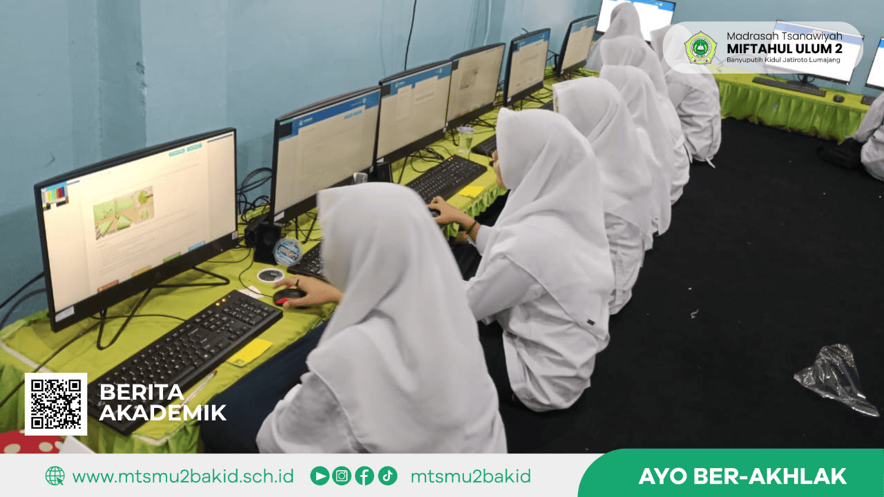 MTs. Miftahul Ulum 2 Gelar Gladi Bersih ANBK Tahun Pelajaran 2025/2026