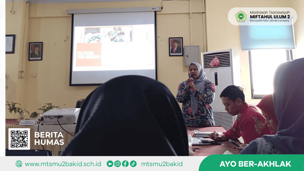 MTs Miftahul Ulum 2 Hadiri Rapat Koordinasi Pemeriksaan Kesehatan Gratis di Puskesmas Jatiroto