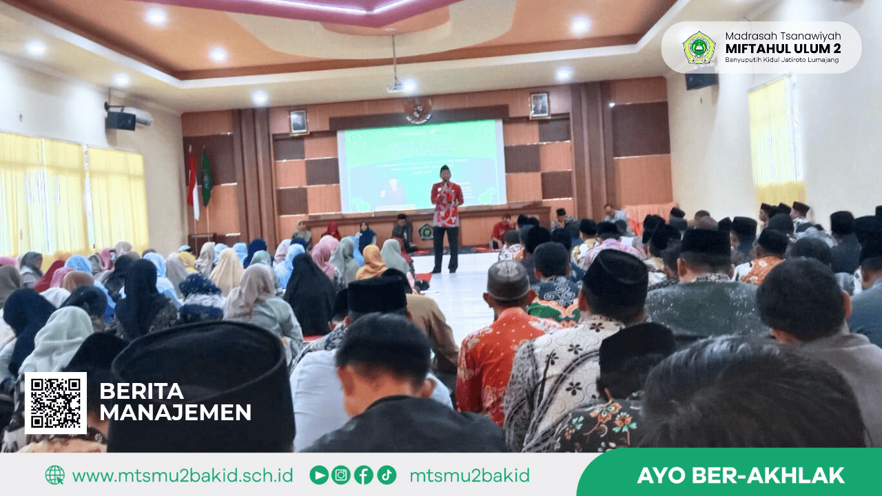 Bendahara MTs Miftahul Ulum 2 Hadiri Monitoring dan Evaluasi LPJ BOS dan PIP di Kemenag Lumajang