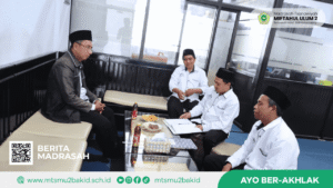 Kunjungan Pengawas Madrasah ke MTs. Miftahul Ulum 2 : Penguatan Manajemen dan Validasi Data