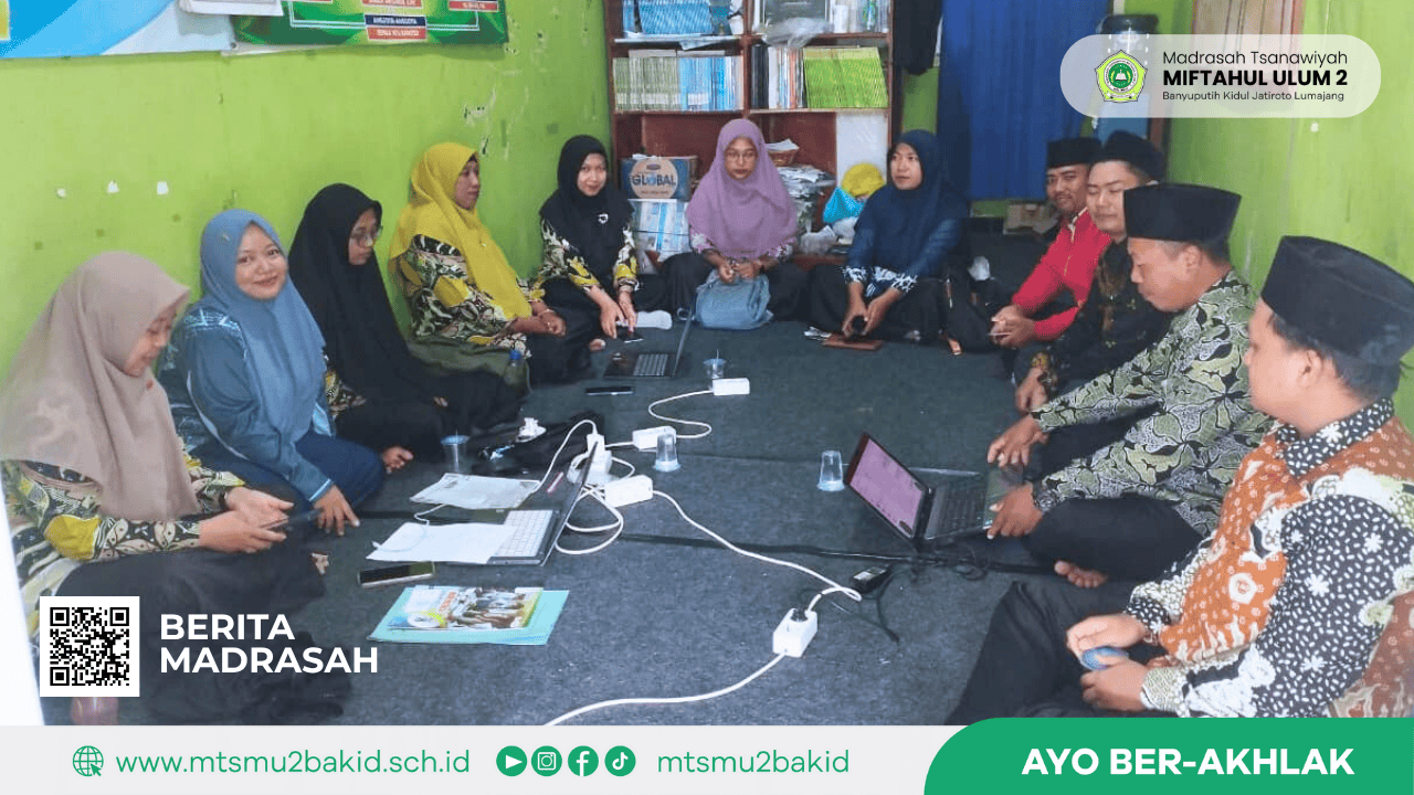 Guru MTs Miftahul Ulum 2 Ikuti MGMP Matematika Bahas RTL dan Pembuatan Soal ASAS