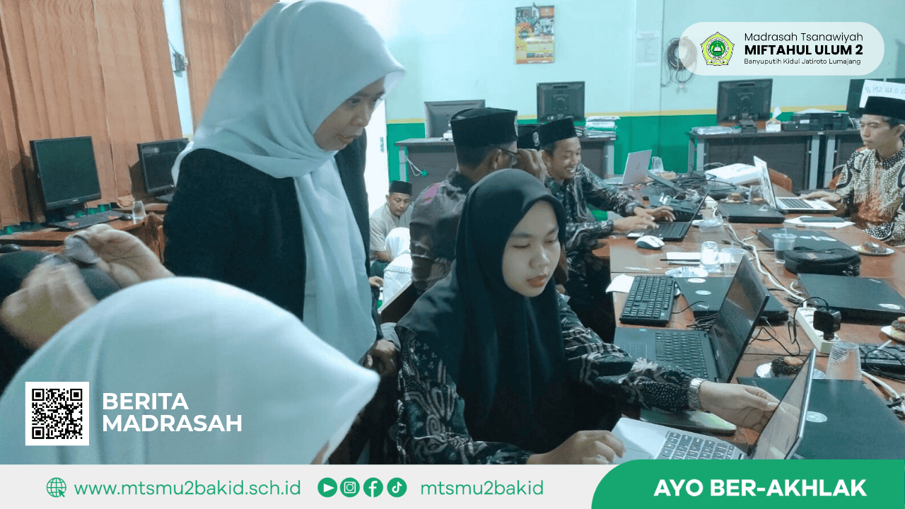 Guru MTs Miftahul Ulum 2 Ikuti MGMP IPA : Susun Soal AKM dan Instrumen Penilaian Berbasis HOTS