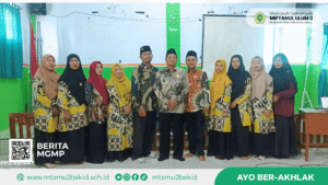 Aktif, Guru MTs Miftahul Ulum 2 Ikuti MGMP Matematika