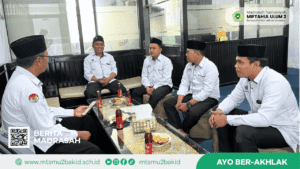 Pengawas Lakukan Monitoring Pelaksanaan ASAS di MTs Miftahul Ulum 2