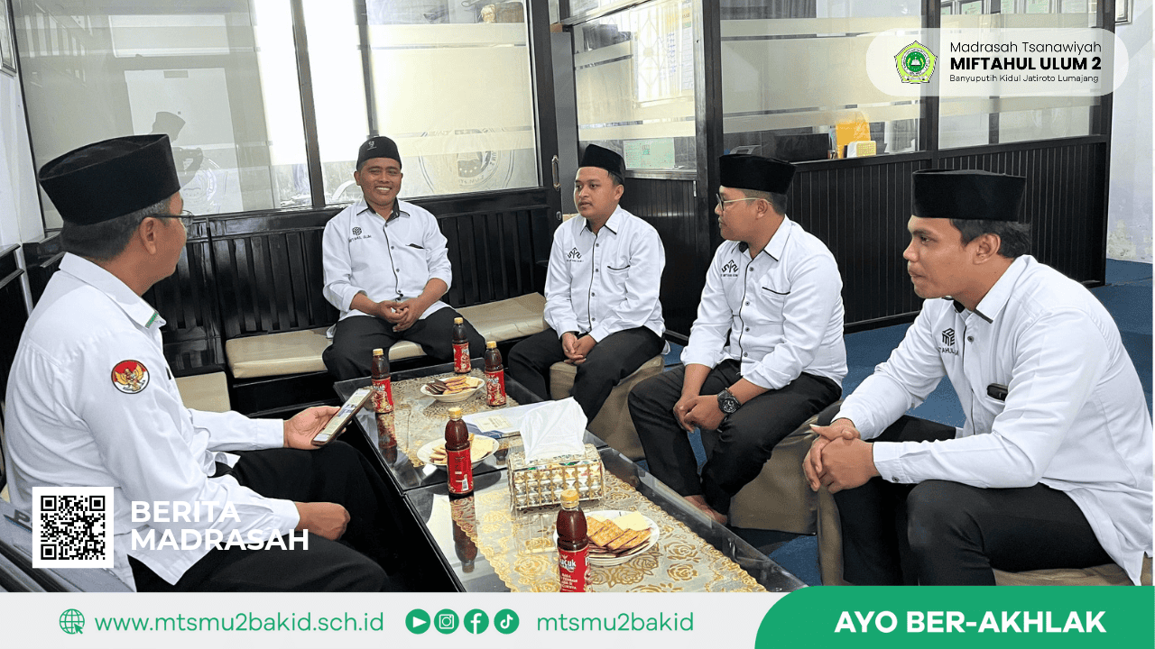 Pengawas Lakukan Monitoring Pelaksanaan ASAS di MTs Miftahul Ulum 2