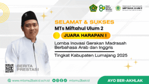MTs. Miftahul Ulum 2 Raih Juara Harapan I Lomba Inovasi Gema Berbaris Tingkat Kab. Lumajang 2025