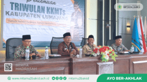 Kepala Madrasah Hadiri Pertemuan Rutin KKMTs Kabupaten Lumajang di MTs Miftahul Midad