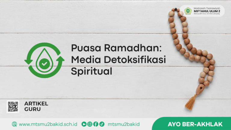Puasa Ramadhan: Media Detoksifikasi Spiritual