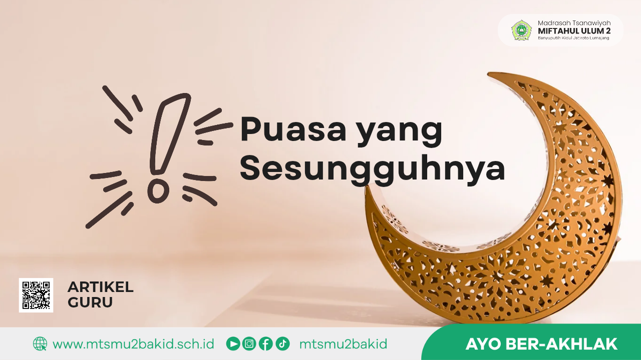 Puasa yang Sesungguhnya