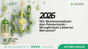 2026: NU, Muhammadiyah dan Pemerintah -Mungkinkah Lebaran Bersama?