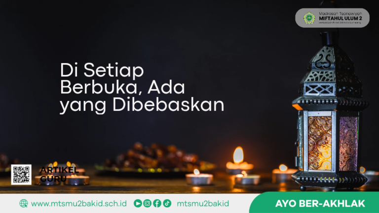 Di Setiap Berbuka, Ada yang dibebaskan