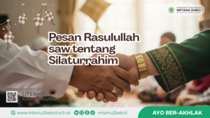 Pesan Rasulullah saw tentang Silahturrahim