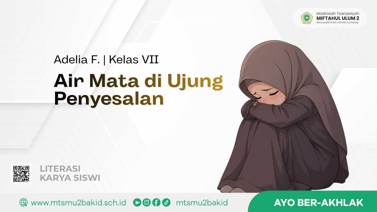 Air Mata di Ujung Penyesalan