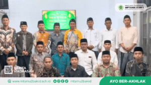 MTs Miftahul Ulum 2 Gelar Halalbihalal dan Focus Group Discussion