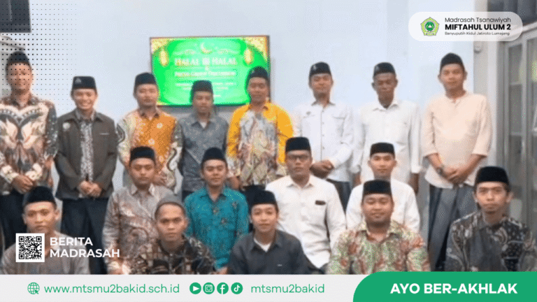 MTs Miftahul Ulum 2 Gelar Halalbihalal dan FGD