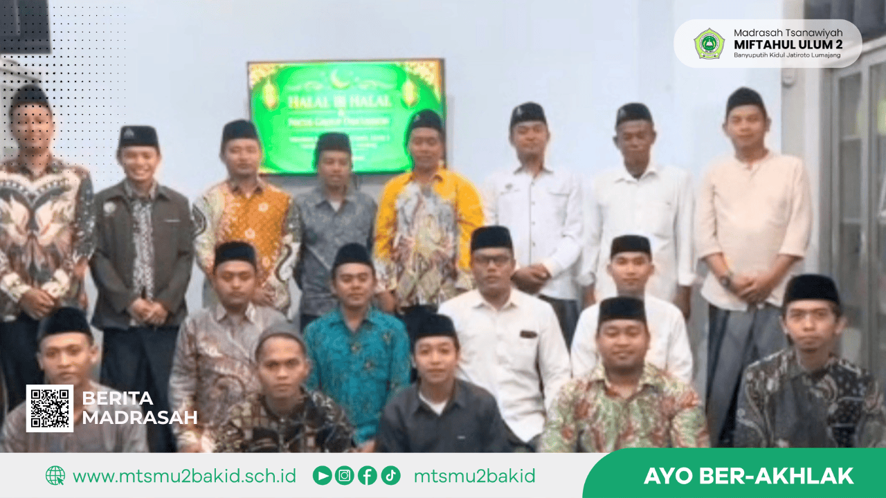 MTs Miftahul Ulum 2 Gelar Halalbihalal dan FGD