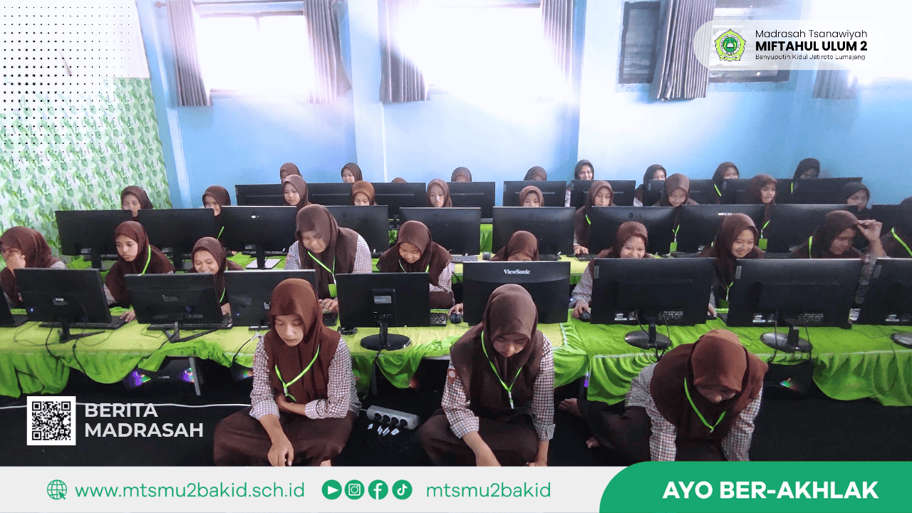 Dua Hari Pelaksanaan TKA MTs Miftahul Ulum 2 Berjalan Sukses