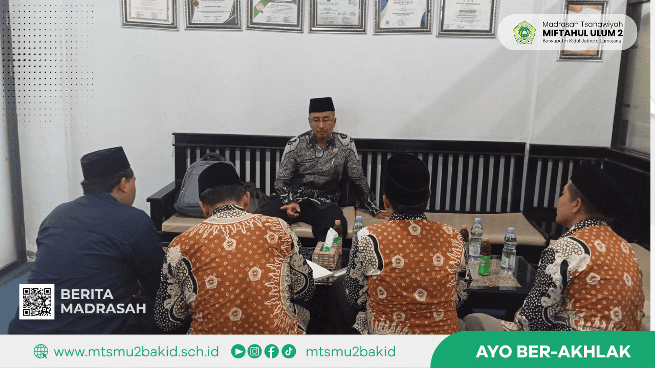 Pengawas Bina Monitoring Pelaksanaan TKA di MTs Miftahul Ulum 2