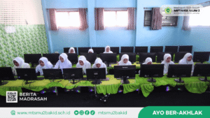 Hari Kedua TKA Gelombang 3 MTs Miftahul Ulum 2 Berlangsung Kondusif