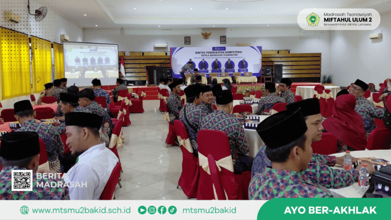 Kepala MTs Miftahul Ulum 2 Ikuti Pelatihan Manajerial dan Kewirausahaan Kepala Madrasah Se Lumajang