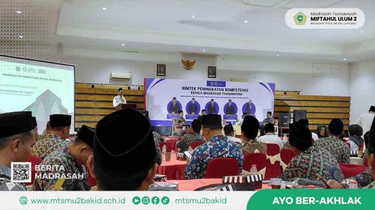 Kasie Pendma Kemenag Lumajang Tekankan Peran Strategis Kepala Madrasah