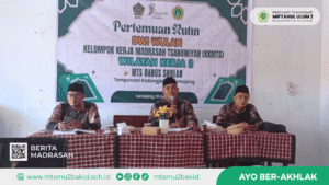 Waka Kesiswaan Hadiri Pertemuan KKMTs-2 di MTs Darun Sholah