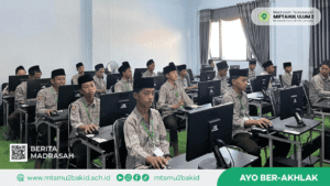 Hari Keempat UMBK MTs Miftahul Ulum 2 Berjalan Kondusif, Uji IPA dan SKI