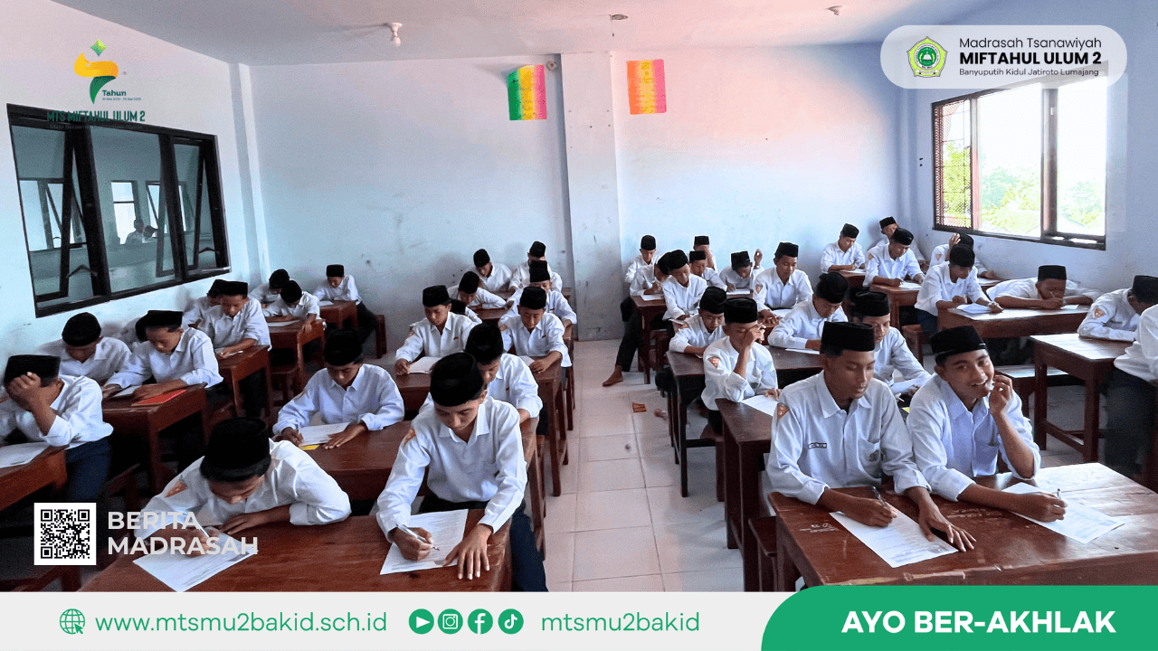 MTs Miftahul Ulum 2 Banyuputih Kidul Gelar Asesmen Sumatif Akhir Tahun 2025/2026