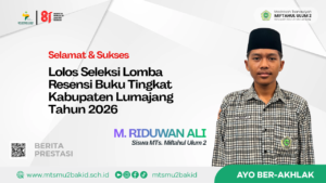 Siswa MTs Miftahul Ulum 2 Lolos Seleksi Lomba Resensi Buku Tingkat Kabupaten Lumajang