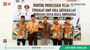 Siswa MTs Miftahul Ulum 2 Ikuti Bimtek Penulisan Resensi Bersama Duta Baca Indonesia