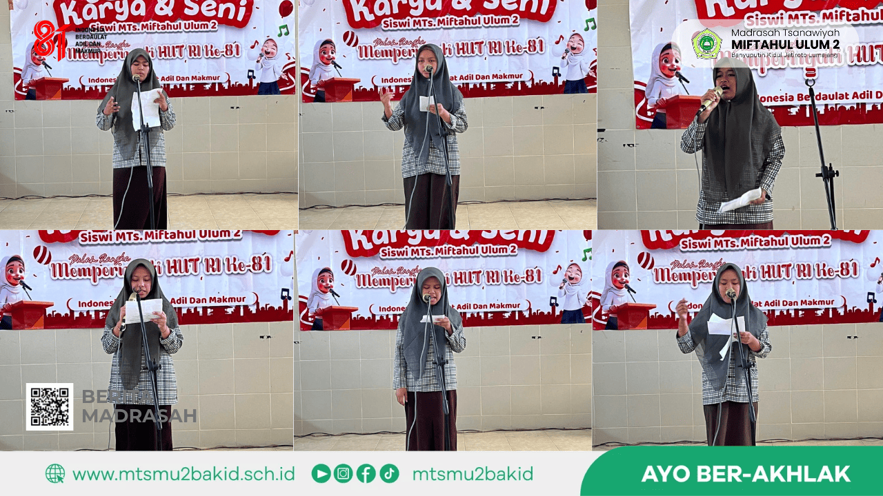 Hari Pertama Festival Karya dan Seni Diwarnai Lomba Puisi Kemerdekaan