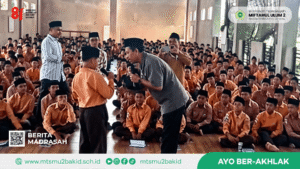 Kasie Pendma Bekali Siswa MTs Miftahul Ulum 2 Bakid dengan Pendidikan Karakter dan Motivasi Belajar