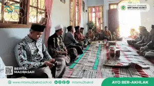 MTs Miftahul Ulum 2 Takziyah ke Rumah Duka Siswa di Candipuro