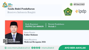 Guru MTs Miftahul Ulum 2 Ikuti Seleksi Beasiswa Moderasi Beragama 2026
