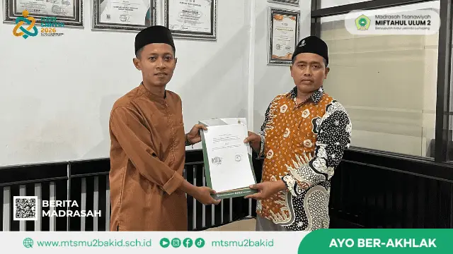 Perkuat Budaya Literasi, MTs Miftahul Ulum 2 Jalin Kerja Sama dengan Penerbit Aruspedia Creative